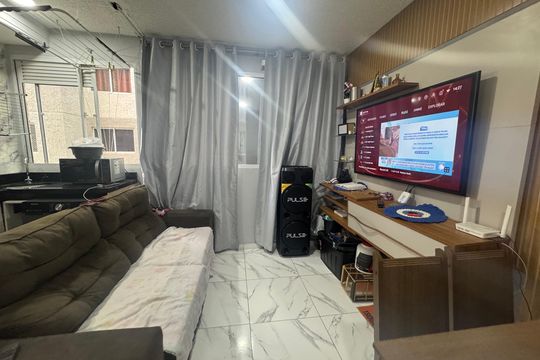 Sala de apartamento para alugar com 2 quartos, 41m² em Jardim Gilda Maria, São Paulo