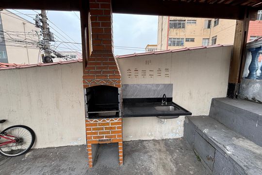 Área gourmet de apartamento à venda com 2 quartos, 48m² em Artur Alvim, São Paulo