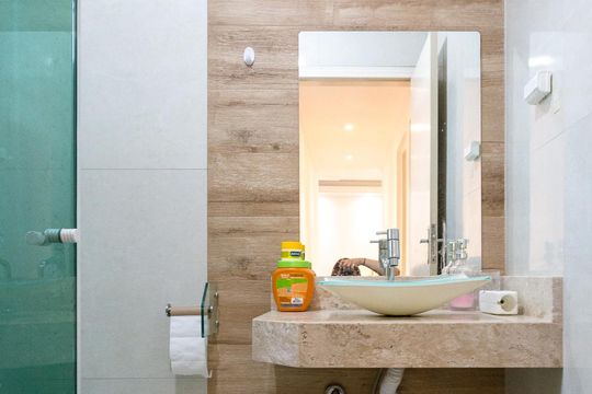 Banheiro de apartamento para alugar com 2 quartos, 81m² em Macedo, Guarulhos