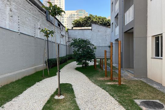Área comum de apartamento para alugar com 2 quartos, 40m² em Barra Funda, São Paulo