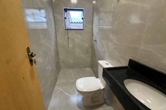 Banheiro de casa para alugar com 3 quartos, 85m² em Jardim Silveira, Barueri