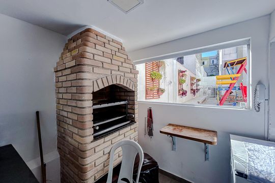 Área comum - Churrasqueira de apartamento para alugar com 2 quartos, 74m² em Penha de França, São Paulo