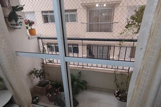 Varanda de apartamento à venda com 2 quartos, 64m² em Santo Antônio, São Caetano do Sul