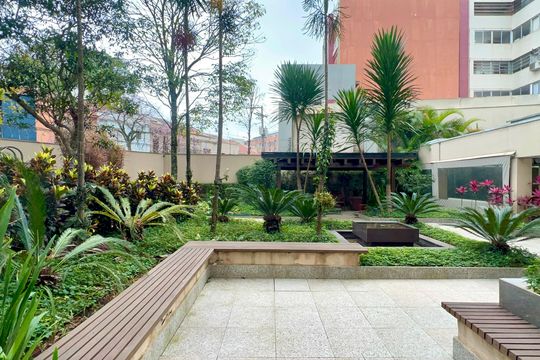 Área comum de apartamento à venda com 1 quarto, 46m² em Pinheiros, São Paulo