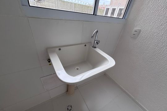 Área de Serviço de apartamento à venda com 2 quartos, 43m² em Vargem Pequena, Rio de Janeiro