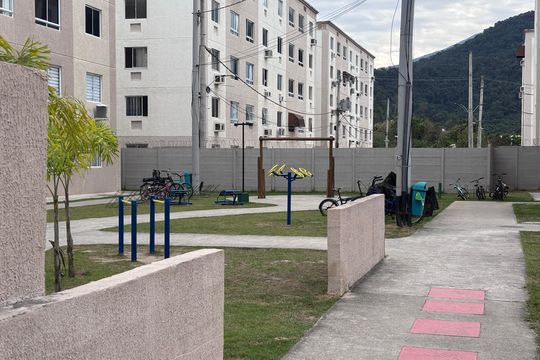 Área comum de apartamento à venda com 2 quartos, 43m² em Vargem Pequena, Rio de Janeiro