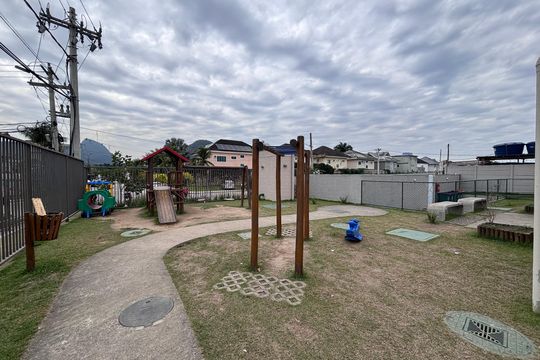 Área comum de apartamento à venda com 2 quartos, 43m² em Vargem Pequena, Rio de Janeiro