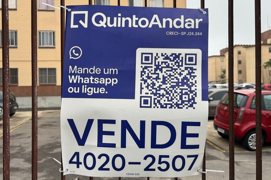 Placa de apartamento à venda com 3 quartos, 65m² em Vila Jerusalem, São Bernardo do Campo