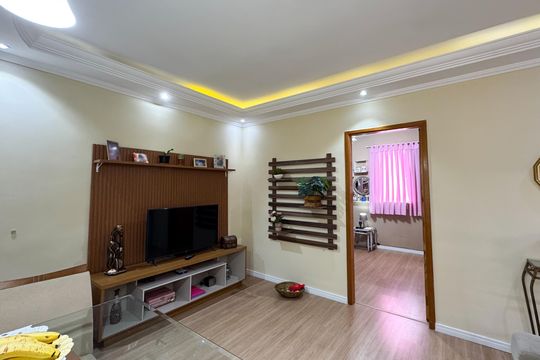 Sala de apartamento à venda com 3 quartos, 65m² em Vila Jerusalem, São Bernardo do Campo