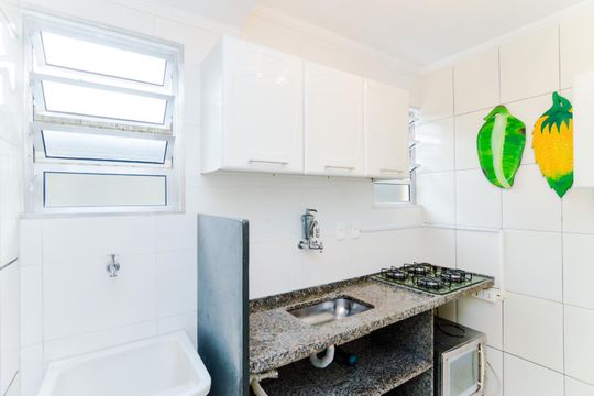 Cozinha e Área de Serviço de apartamento para alugar com 2 quartos, 42m² em Jardim Hanna, Guarulhos