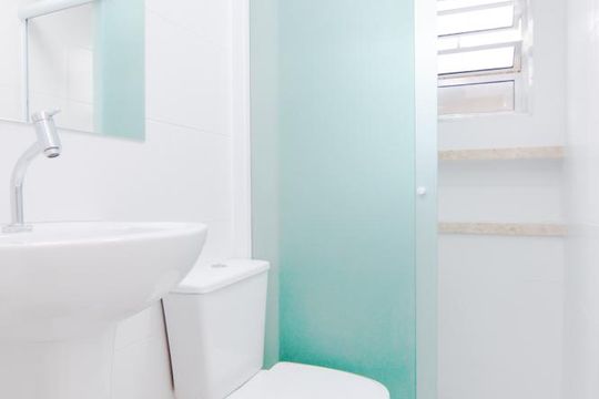 Banheiro de apartamento para alugar com 2 quartos, 42m² em Jardim Hanna, Guarulhos