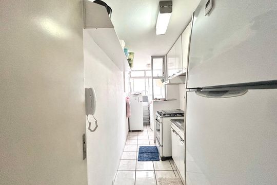 Cozinha de apartamento para alugar com 2 quartos, 62m² em Brás, São Paulo