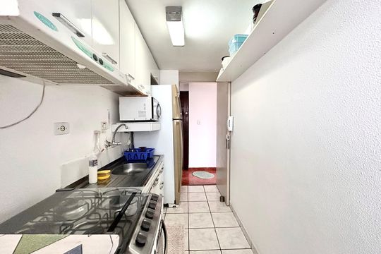 Cozinha de apartamento para alugar com 2 quartos, 62m² em Brás, São Paulo