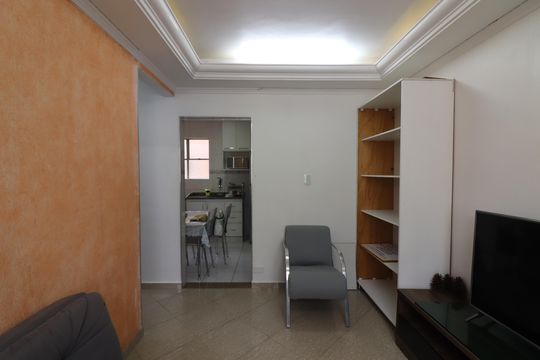 Sala  de apartamento para alugar com 2 quartos, 60m² em Rudge Ramos, São Bernardo do Campo
