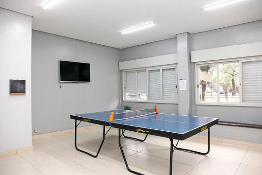 Área Comum - Sala de Jogos de apartamento à venda com 3 quartos, 94m² em Azenha, Porto Alegre