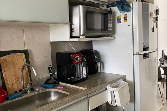 Cozinha de apartamento à venda com 1 quarto, 66m² em Copacabana, Rio de Janeiro