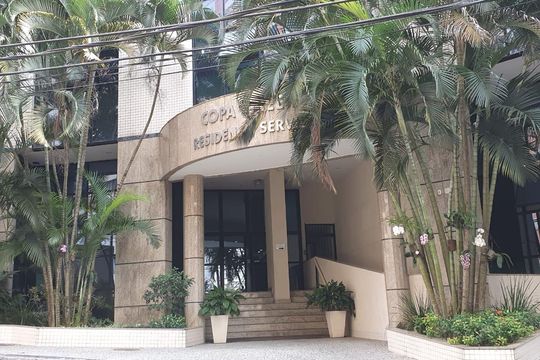 Área externa de apartamento à venda com 1 quarto, 66m² em Copacabana, Rio de Janeiro