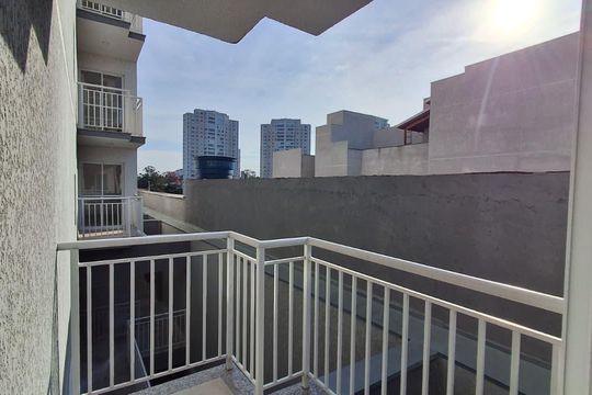 Sacada de apartamento à venda com 2 quartos, 48m² em Santa Maria, São Caetano do Sul