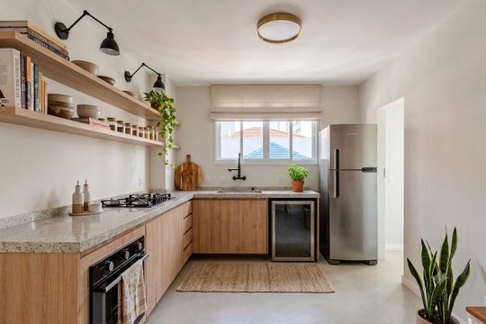 Cozinha de apartamento à venda com 3 quartos, 110m² em Pinheiros, São Paulo