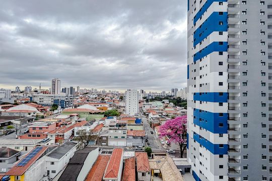 Vista da Varanda de apartamento para alugar com 3 quartos, 75m² em Vila Carlos de Campos, São Paulo