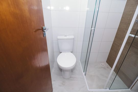 Banheiro de apartamento para alugar com 2 quartos, 42m² em Parque Mandaqui, São Paulo