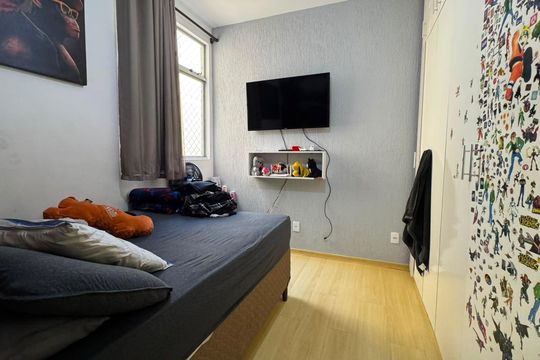 Quarto de apartamento para alugar com 3 quartos, 72m² em Ipiranga, Belo Horizonte