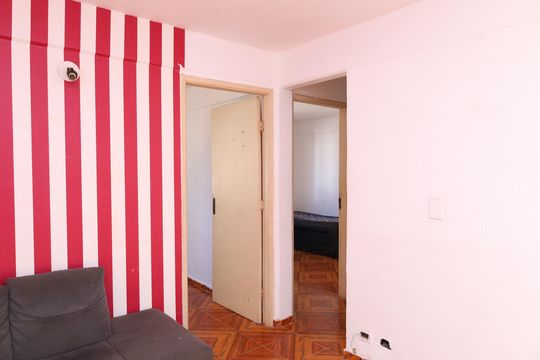 Sala de apartamento à venda com 2 quartos, 52m² em Jardim Marilu, São Paulo