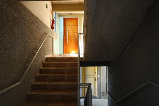 Área comum - Saguão do prédio de apartamento à venda com 2 quartos, 52m² em Jardim Marilu, São Paulo