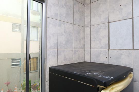 Área de Serviço de apartamento à venda com 2 quartos, 52m² em Jardim Marilu, São Paulo