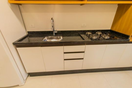Área de serviço de apartamento para alugar com 2 quartos, 44m² em Cidade Industrial de Curitiba, Curitiba
