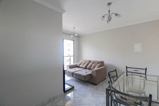 Sala de apartamento para alugar com 2 quartos, 50m² em Jardim Imperador (zona Leste), São Paulo