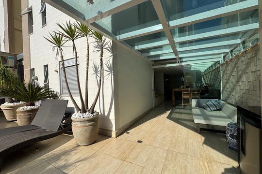 Área externa de apartamento à venda com 2 quartos, 146m² em Calafate, Belo Horizonte