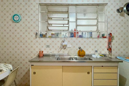 Cozinha de apartamento à venda com 3 quartos, 140m² em Pinheiros, São Paulo