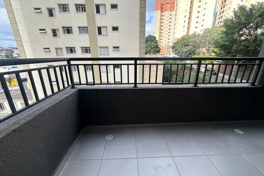 Varanda da Sala de apartamento para alugar com 2 quartos, 48m² em Vila Engenho Novo, Barueri