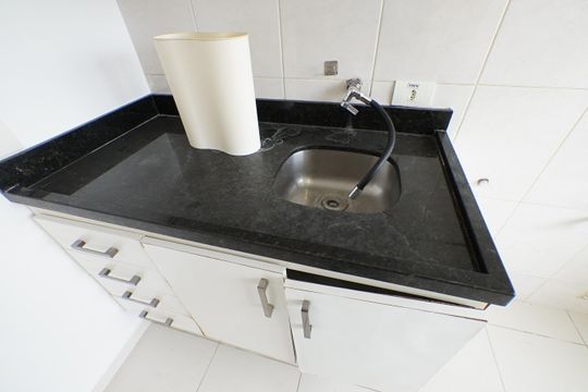 Cozinha de kitnet/studio para alugar com 1 quarto, 43m² em Vila Mariana, São Paulo