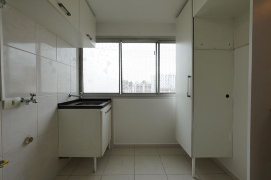 Área de Serviço de kitnet/studio para alugar com 1 quarto, 43m² em Vila Mariana, São Paulo