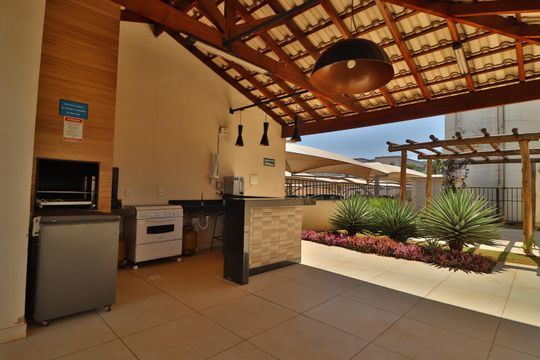 Área comum de apartamento para alugar com 2 quartos, 58m² em Gávea, Uberlândia