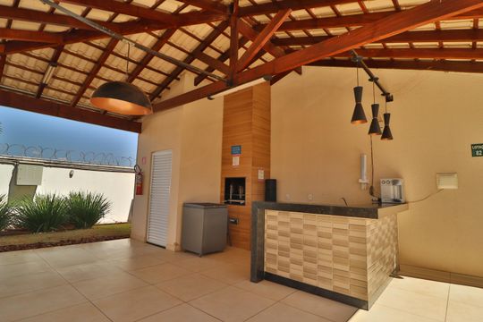 Área comum de apartamento para alugar com 2 quartos, 58m² em Gávea, Uberlândia