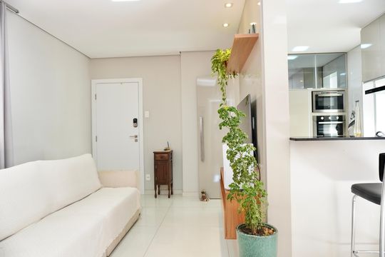 Sala de apartamento para alugar com 2 quartos, 65m² em Cruzeiro, Belo Horizonte