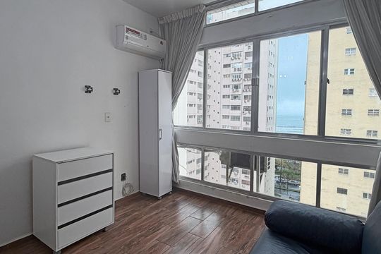 Studio de kitnet/studio para alugar com 1 quarto, 20m² em Boqueirão, Santos