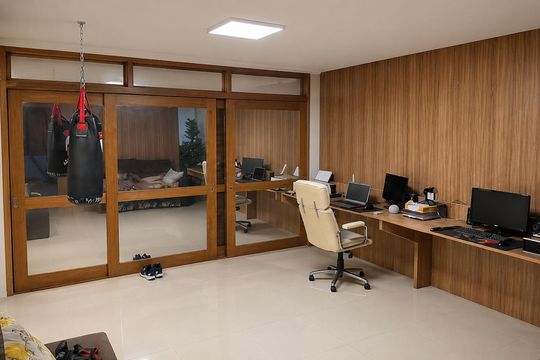 Sala de casa de condomínio à venda com 2 quartos, 80m² em Belém Velho, Porto Alegre