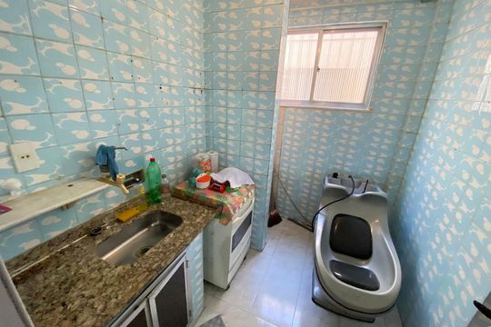 Cozinha/Área de serviço de apartamento à venda com 2 quartos, 50m² em Tomás Coelho, Rio de Janeiro