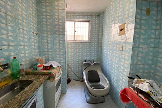 Cozinha/Área de serviço de apartamento à venda com 2 quartos, 50m² em Tomás Coelho, Rio de Janeiro