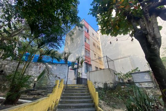 Fachada de apartamento à venda com 2 quartos, 50m² em Tomás Coelho, Rio de Janeiro