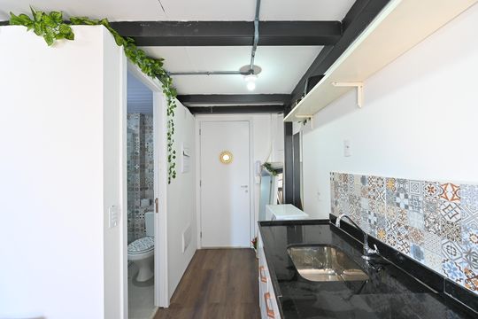 Cozinha de apartamento para alugar com 1 quarto, 36m² em Vila da Saúde, São Paulo