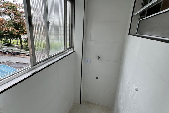 Área de Serviço de apartamento para alugar com 1 quarto, 53m² em Boa Vista, São Vicente