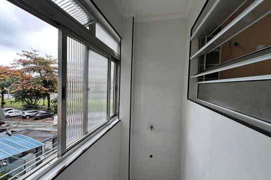Área de Serviço de apartamento para alugar com 1 quarto, 53m² em Boa Vista, São Vicente