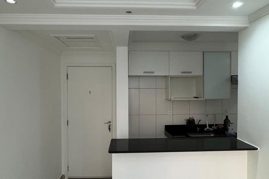 Sala de apartamento para alugar com 2 quartos, 46m² em Loteamento Parque São Martinho, Campinas