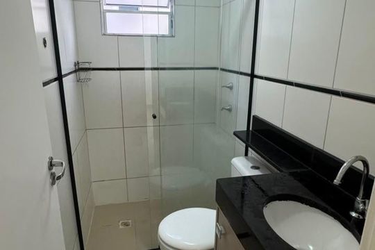 Banheiro de apartamento para alugar com 2 quartos, 46m² em Loteamento Parque São Martinho, Campinas