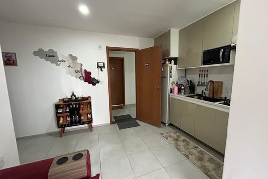 Sala de apartamento para alugar com 2 quartos, 41m² em Inhaúma, Rio de Janeiro